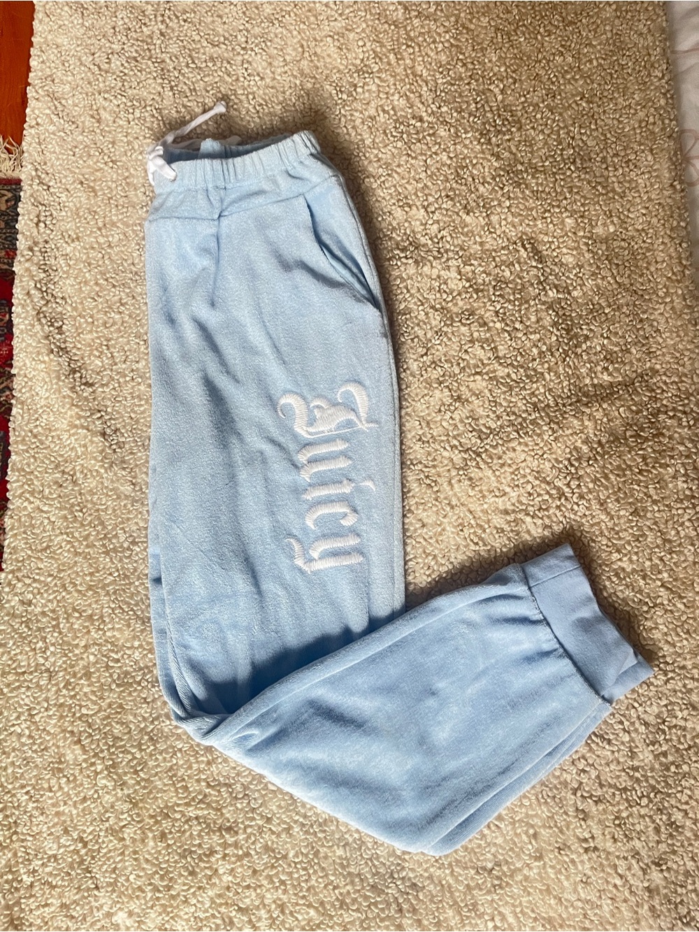 Juicy Couture Light Blue Jogger Pants